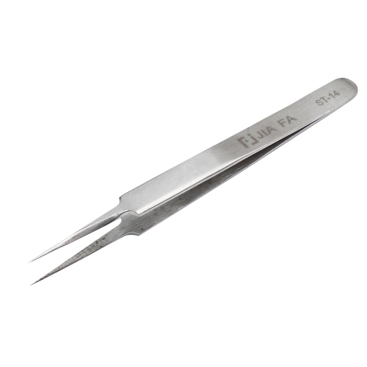 JIAFA ST-14 High-Hardness Anti-Magnetic Anti-Acid Steel Tweezers - Tweezers by PMc TechLife | Online Shopping South Africa | PMc TechLife | Buy Now Pay Later Mobicred
