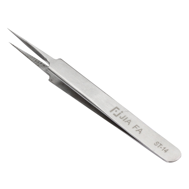 JIAFA ST-14 High-Hardness Anti-Magnetic Anti-Acid Steel Tweezers - Tweezers by PMc TechLife | Online Shopping South Africa | PMc TechLife | Buy Now Pay Later Mobicred