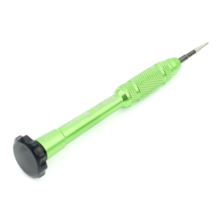JIAFA JF-609-1.5 Cross 1.5 Mobile Phone Repair Screwdriver (Green) - Screwdriver by JIAFA | Online Shopping South Africa | PMc TechLife | Buy Now Pay Later Mobicred