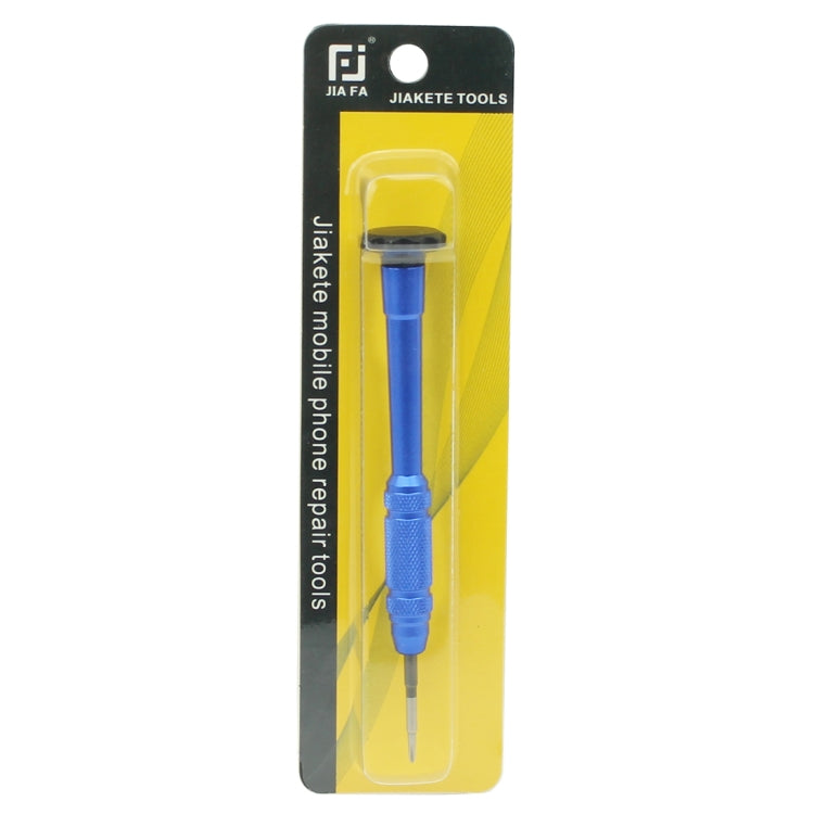 JIAFA JF-609-1.5 Cross 1.5 Mobile Phone Repair Screwdriver (Blue) - Screwdriver by JIAFA | Online Shopping South Africa | PMc TechLife | Buy Now Pay Later Mobicred