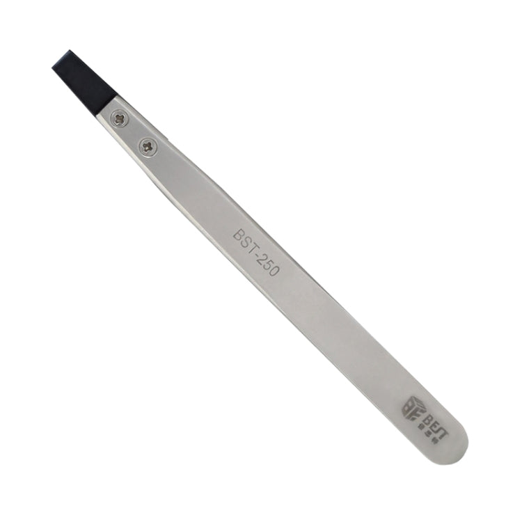 BEST BST-250  Stainless Steel Snti Static Tweezer - Tweezers by BEST | Online Shopping South Africa | PMC TechLife | Buy Now Pay Later Mobicred