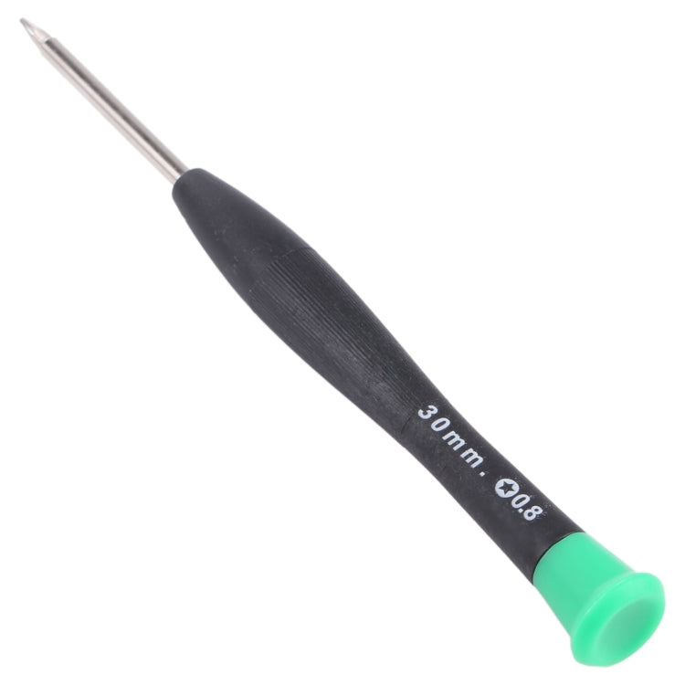 JIAFA JF-614 0.8 Metal + Plastic Mobile Phone Repair Tool Five Star Screwdriver(Green) - Screwdriver by JIAFA | Online Shopping South Africa | PMC TechLife