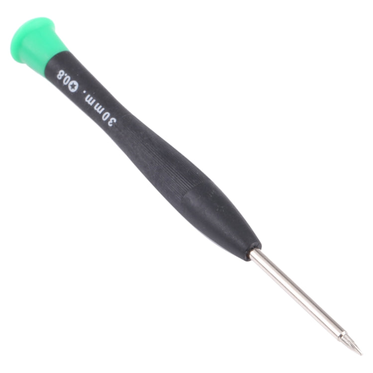 JIAFA JF-614 0.8 Metal + Plastic Mobile Phone Repair Tool Five Star Screwdriver(Green) - Screwdriver by JIAFA | Online Shopping South Africa | PMC TechLife