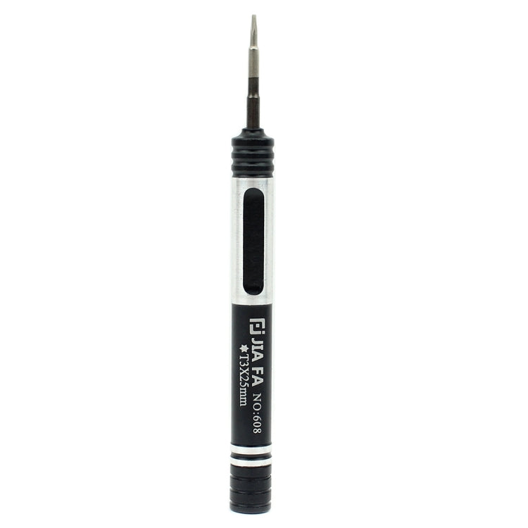 JIAFA JF-608-T3 Torx T3 Mobile Phone Repair Screwdriver (Black) - Screwdriver by JIAFA | Online Shopping South Africa | PMc TechLife | Buy Now Pay Later Mobicred