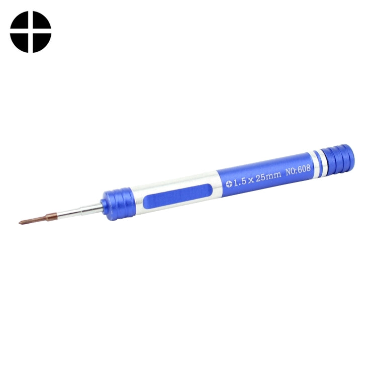 JIAFA 608-1.5 Cross 1.5 Mobile Phone Repair Screwdriver (Blue) - Screwdriver by JIAFA | Online Shopping South Africa | PMc TechLife | Buy Now Pay Later Mobicred