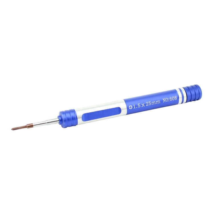 JIAFA 608-1.5 Cross 1.5 Mobile Phone Repair Screwdriver (Blue) - Screwdriver by JIAFA | Online Shopping South Africa | PMc TechLife | Buy Now Pay Later Mobicred