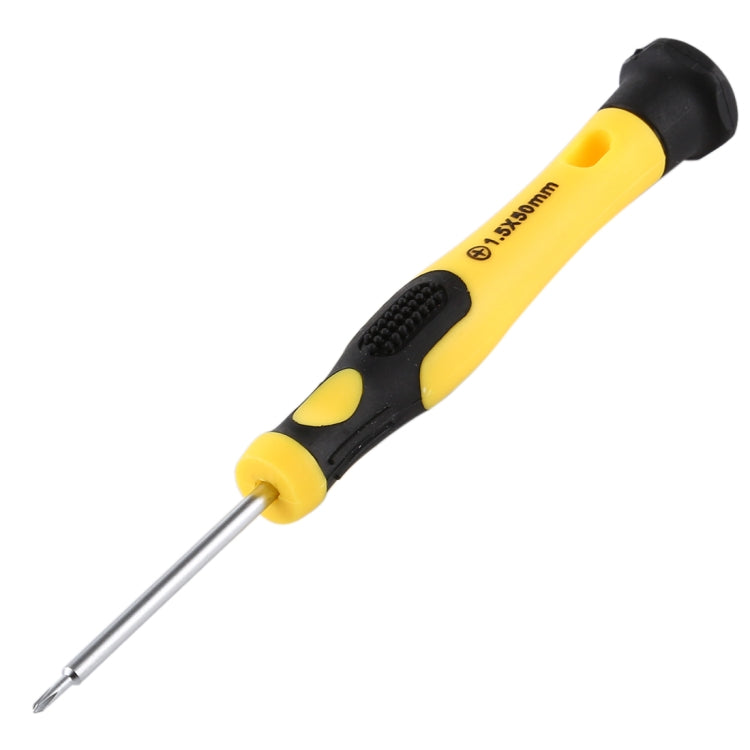 JIAFA JF-611-1.5 Cross 1.5 Mobile Phone Repair Screwdriver(Yellow) - Screwdriver by JIAFA | Online Shopping South Africa | PMc TechLife | Buy Now Pay Later Mobicred