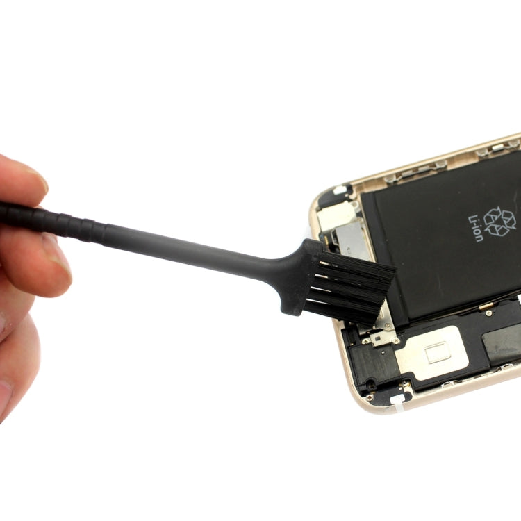 50 PCS JIAFA JF-M13 Cleaning Brush for Cell Phone Interior(Black) - Brushes by JIAFA | Online Shopping South Africa | PMC TechLife | Buy Now Pay Later Mobicred