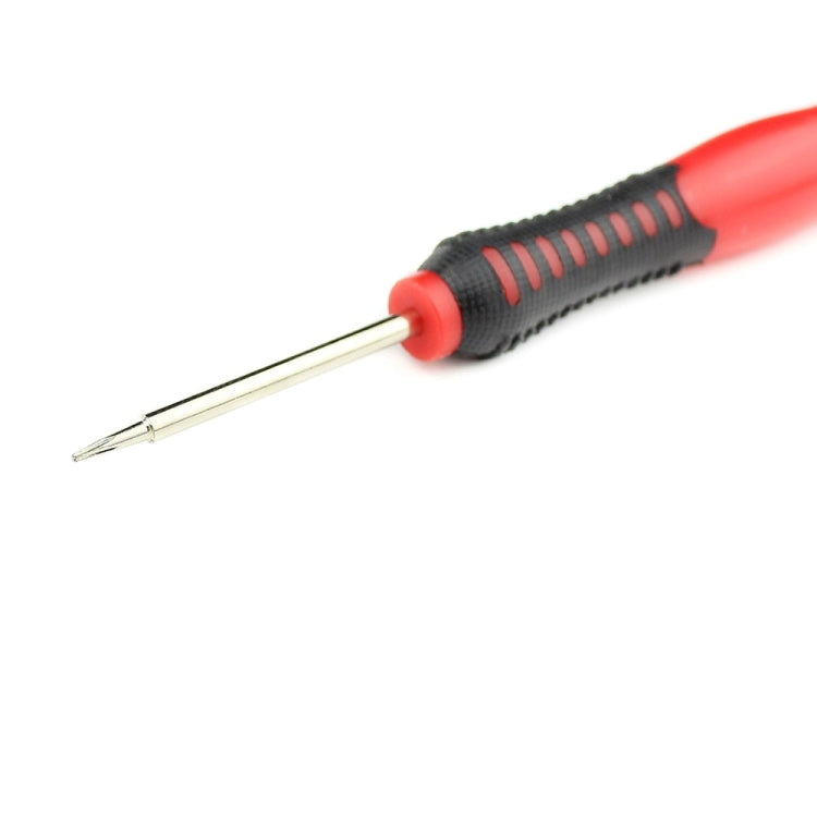 JIAFA JF-607-0.8 Pentalobe 0.8 Screwdriver for iPhone Charging Port Screws(Red) - Screwdriver by JIAFA | Online Shopping South Africa | PMc TechLife | Buy Now Pay Later Mobicred