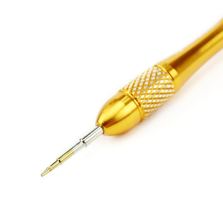 JIAFA JF-338-T2 Torx T2 Mobile Phone Repair Screwdriver(Gold) - Screwdriver by JIAFA | Online Shopping South Africa | PMc TechLife | Buy Now Pay Later Mobicred