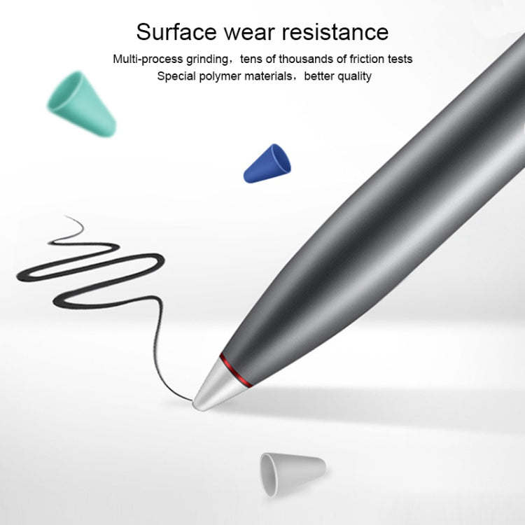 8 PCS Non-slip Mute Wear-resistant Nib Cover for M-pencil Lite (Black) - free shipping - PMC Jewellery - Order now!