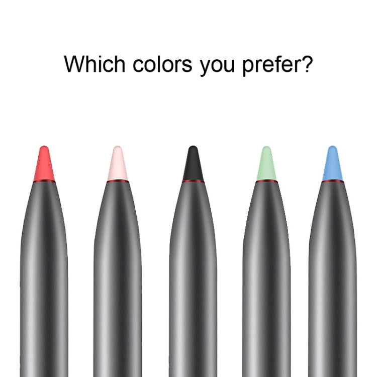 8 PCS Non-slip Mute Wear-resistant Nib Cover for M-pencil Lite (Black) - free shipping - PMC Jewellery - Order now!