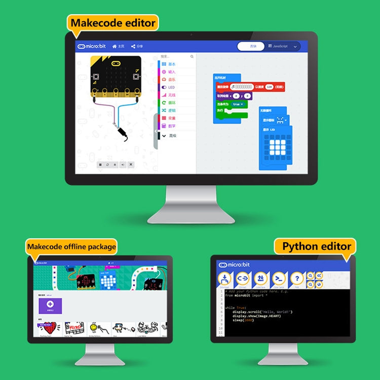 Yahboom BBC Offical New Micro:bit V2/V1.5 Board Separate Board - free shipping - PMC TechLife - Order now!