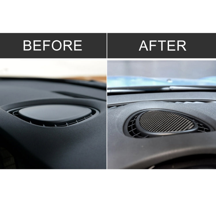 Car F Chassis Instrumentation Console Panel Carbon Fiber Decorative Sticker for BMW Mini Cooper JCW One F56 / F55 / F54 - Car Interior Mouldings by PMC TechLife | Online Shopping South Africa | PMC TechLife | Buy Now Pay Later Mobicred