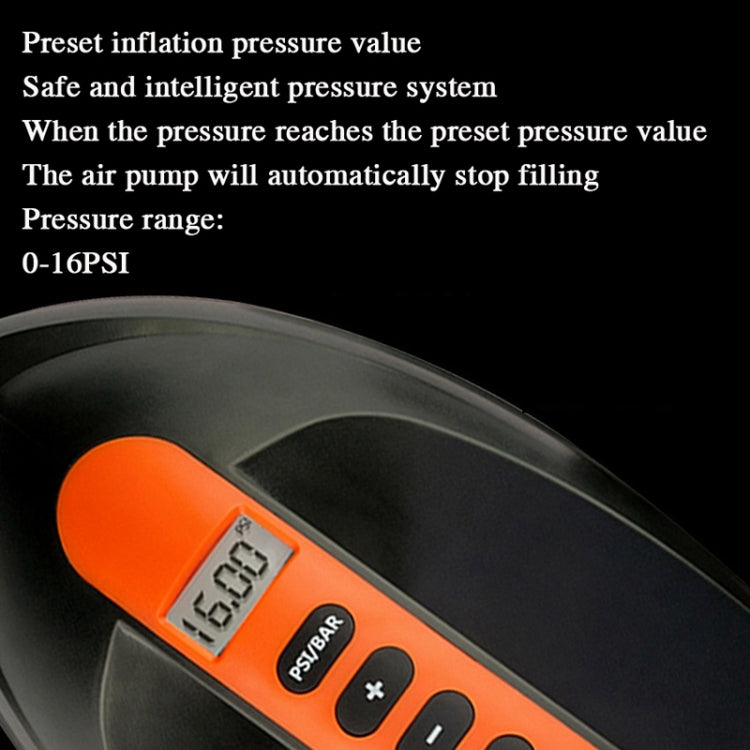 HT-781 16PSI SUP Paddle Board Electric Air Pump 12V Vehicle Power Supply - Inflatable Pump by PMC TechLife | Online Shopping South Africa | PMC TechLife