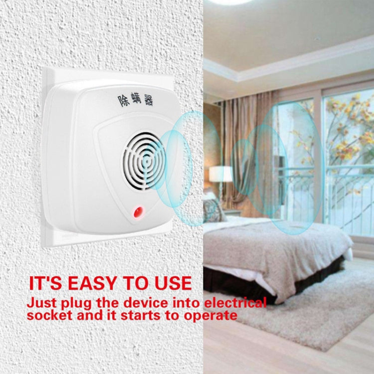 Household Wireless Ultrasonic Mites Removal Instrument Bed Vacuum Cleaner Mites Removal and Sterilization, US Plug(White) - free shipping - PMC TechLife - Order now!
