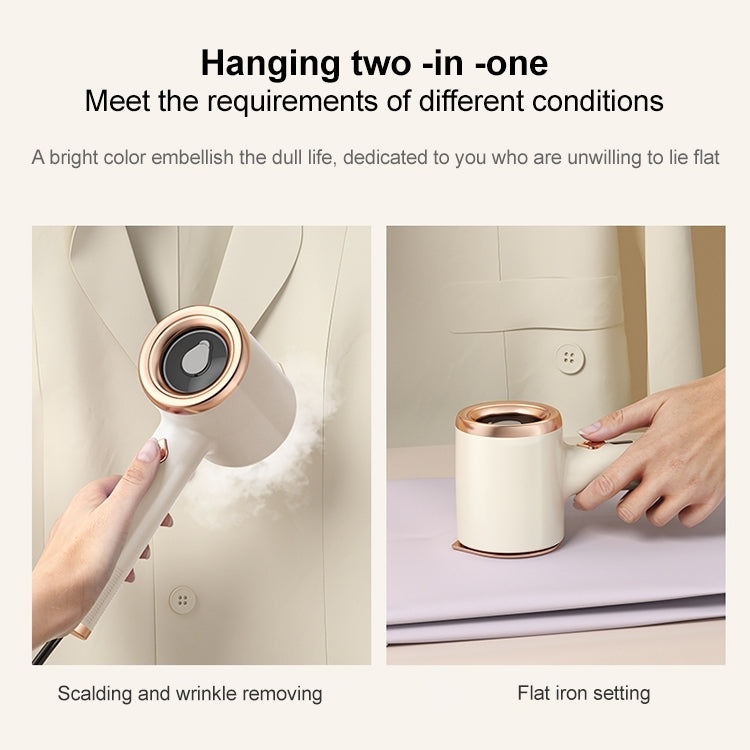 GT-01 33W Handheld Garment Steamer Electric Iron, EU Plug (Light Purple) - free shipping - PMC TechLife - Order now!