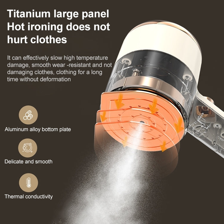 GT-01 33W Handheld Garment Steamer Electric Iron, AU Plug (Light Purple) - free shipping - PMC TechLife - Order now!