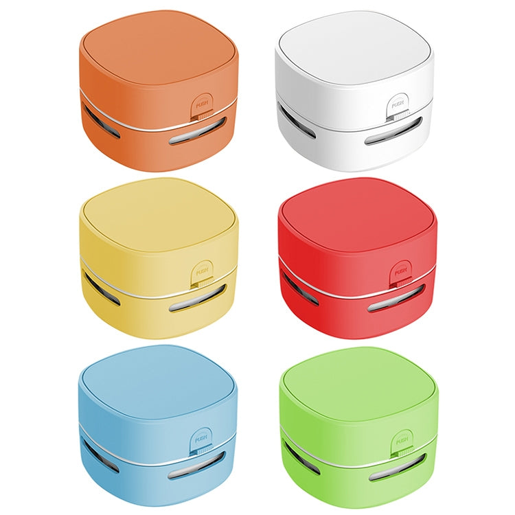 3W Hardcover Battery Style Portable Handheld Wireless Mini Desktop Vacuum Cleaner(Yellow) - Mini Vacuum Cleaner by PMC TechLife | Online Shopping South Africa | PMC TechLife | Buy Now Pay Later Mobicred