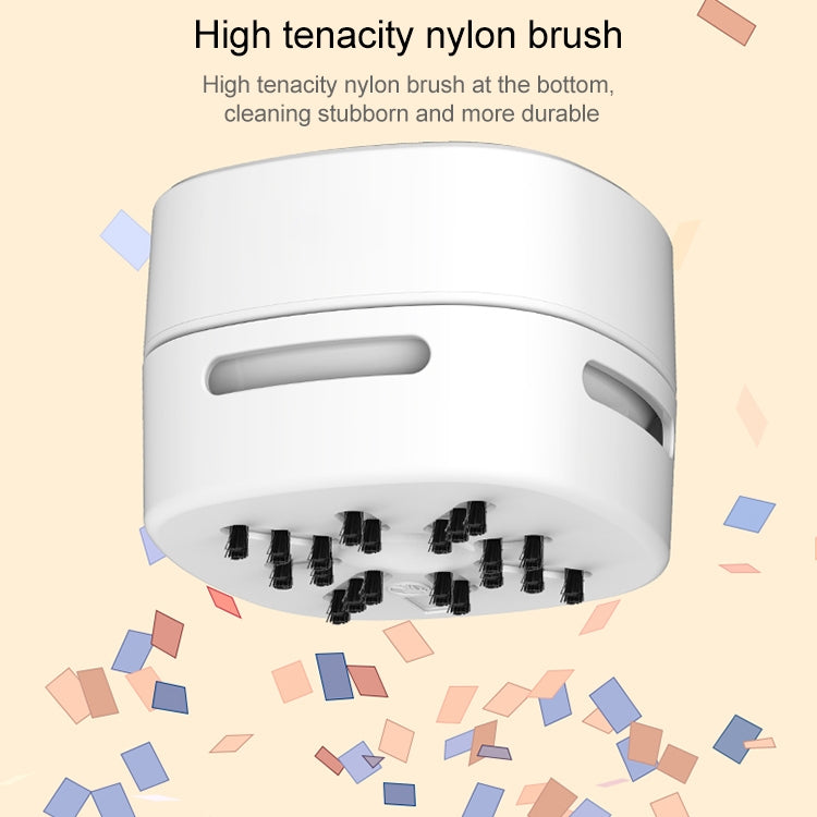 3W Hardcover Battery Style Portable Handheld Wireless Mini Desktop Vacuum Cleaner(Orange) - Mini Vacuum Cleaner by PMC TechLife | Online Shopping South Africa | PMC TechLife | Buy Now Pay Later Mobicred