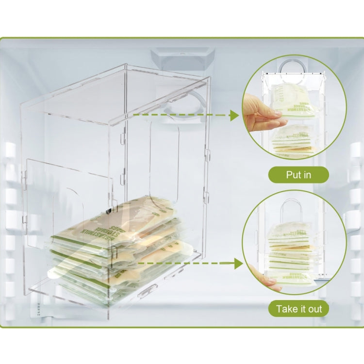 YX020 Dairy Acrylic Storage Box Breast Milk Storage Box - Storage Boxes by PMC TechLife | Online Shopping South Africa | PMC TechLife