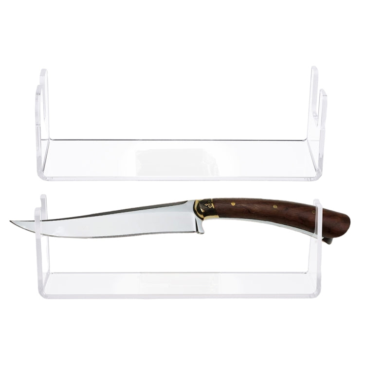 2pcs YX021-3 Acrylic Swiss Army Knife Display Knife Holder - Shelf & Hooks by PMc TechLife | Online Shopping South Africa | PMc TechLife | Buy Now Pay Later Mobicred
