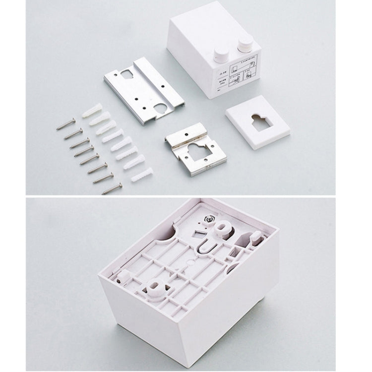 Retractable Indoor And Outdoor Clothes Wall Hanger Magic Drying Rack Balcony Bathroom Invisible Clothesline Wire Rope(White) - Shelf & Hooks by PMC TechLife | Online Shopping South Africa | PMC TechLife | Buy Now Pay Later Mobicred