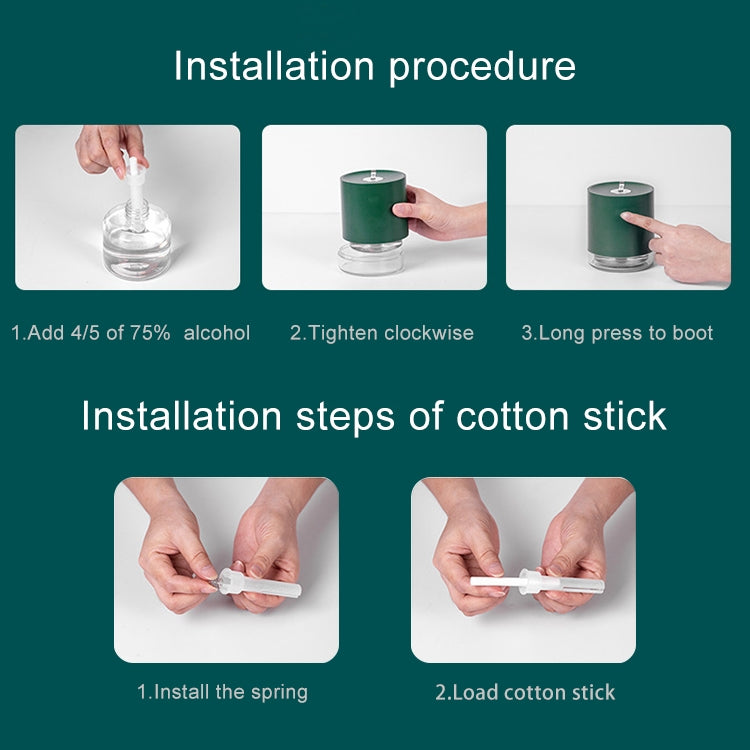 USB Smart Induction Ultrasonic Spray Humidifier with LED Indicator (White) - free shipping - PMC TechLife - Order now!