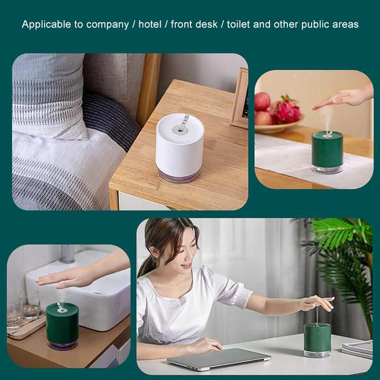 USB Smart Induction Ultrasonic Spray Humidifier with LED Indicator (White) - free shipping - PMC TechLife - Order now!