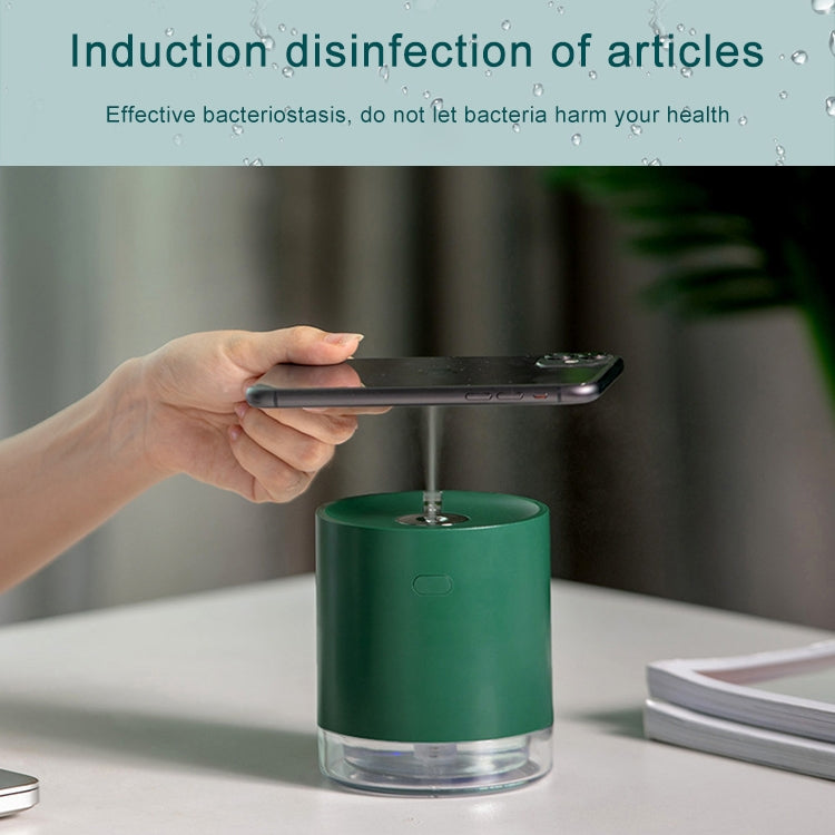 USB Smart Induction Ultrasonic Spray Humidifier with LED Indicator (White) - free shipping - PMC TechLife - Order now!