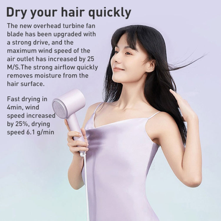 Original Xiaomi Mijia H301 Negative Ion Quick Drying Electric Hair Dryer, US Plug (Green) - free shipping - PMC TechLife - Order now!