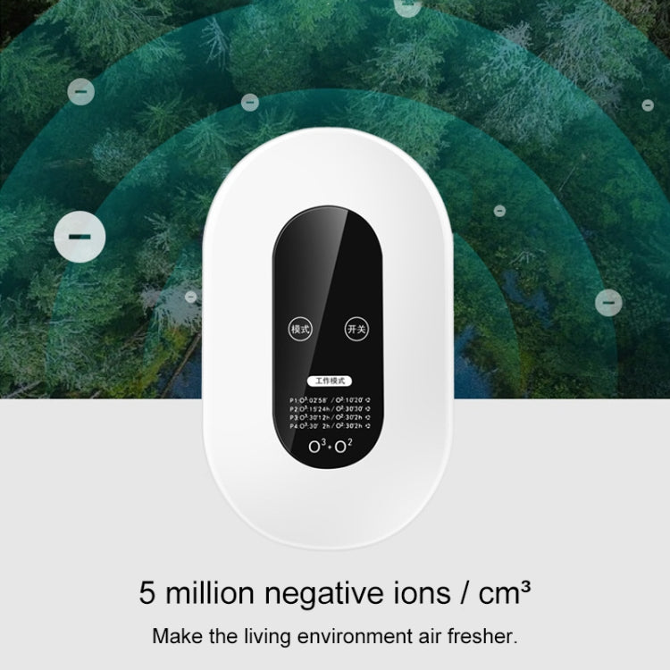 Home Smart Air Disinfection Machine Ozone Disinfection Sterilization Deodorization Negative Ion Air Purifier(US Plug) - free shipping - PMC TechLife - Order now!