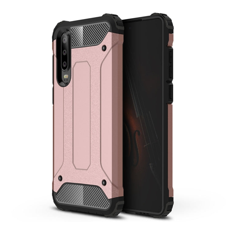 Magic Armor TPU + PC Combination Case for Huawei P30 (Rose Gold) - Huawei Cases by PMC TechLife | Online Shopping South Africa | PMC TechLife | Buy Now Pay Later Mobicred