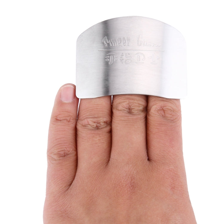 Creative Kitchen Necessary Food Vegetable Cutting Stainless Steel Hand Finger Guard Protector - Gadgets by PMC TechLife | Online Shopping South Africa | PMC TechLife | Buy Now Pay Later Mobicred