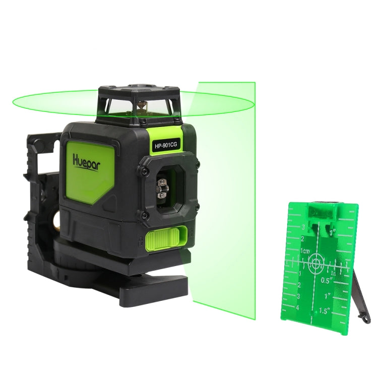 901CG H360 Degrees / V130 Degrees Laser Level Covering Walls and Floors 5 Line Green Beam IP54 Water / Dust proof(Green) - Laser Rangefinder by PMC TechLife | Online Shopping South Africa | PMC TechLife | Buy Now Pay Later Mobicred