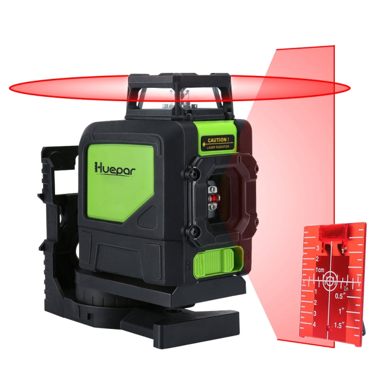 901CR H360 Degrees / V130 Degrees Laser Level Covering Walls and Floors 5 Line Red Beam IP54 Water / Dust proof(Red) - Laser Rangefinder by PMC TechLife | Online Shopping South Africa | PMC TechLife | Buy Now Pay Later Mobicred