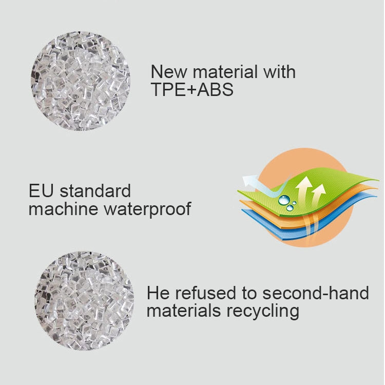 Multi-function Electric Waterproof Bath Cleansing Brush Long-handled Massage Brush, with 4 Brush Heads(Orange) - Bath Brushes & Sponges by PMc TechLife | Online Shopping South Africa | PMc TechLife | Buy Now Pay Later Mobicred