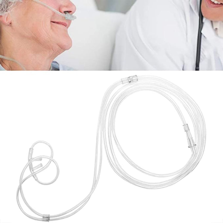 5 PCS Household Disposable Double-hole Nasal Oxygen Tube Pipe Oxygen Supply Tubing, Length: 8m - free shipping - PMC TechLife - Order now!