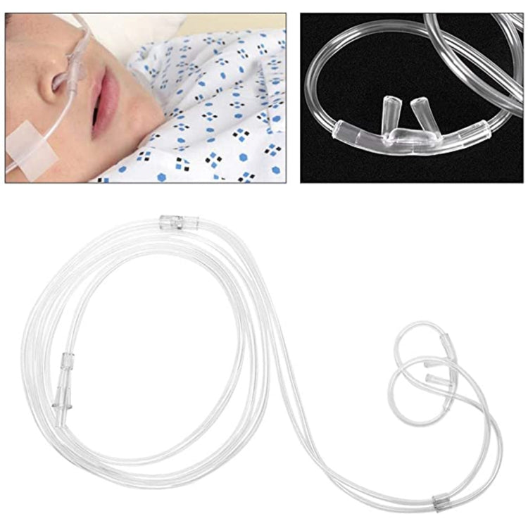 5 PCS Household Disposable Double-hole Nasal Oxygen Tube Pipe Oxygen Supply Tubing, Length: 8m - free shipping - PMC TechLife - Order now!