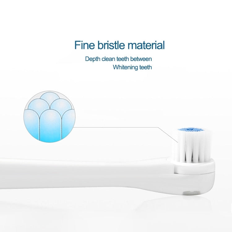 2W Creative Household Waterproof Rotary Electric Toothbrush Set with 4 Replacement Brush Heads & Base, 8500 Revolutions Per Minute(Blue) - Toothbrushes by PMC TechLife | Online Shopping South Africa | PMC TechLife | Buy Now Pay Later Mobicred