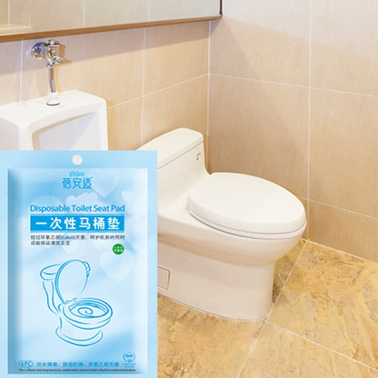 10 PCS Waterproof Anti-bacterium Travel Disposable Toilet Seat Cover Mat Toilet Paper Pad - Bath Mats by PMC TechLife | Online Shopping South Africa | PMC TechLife | Buy Now Pay Later Mobicred