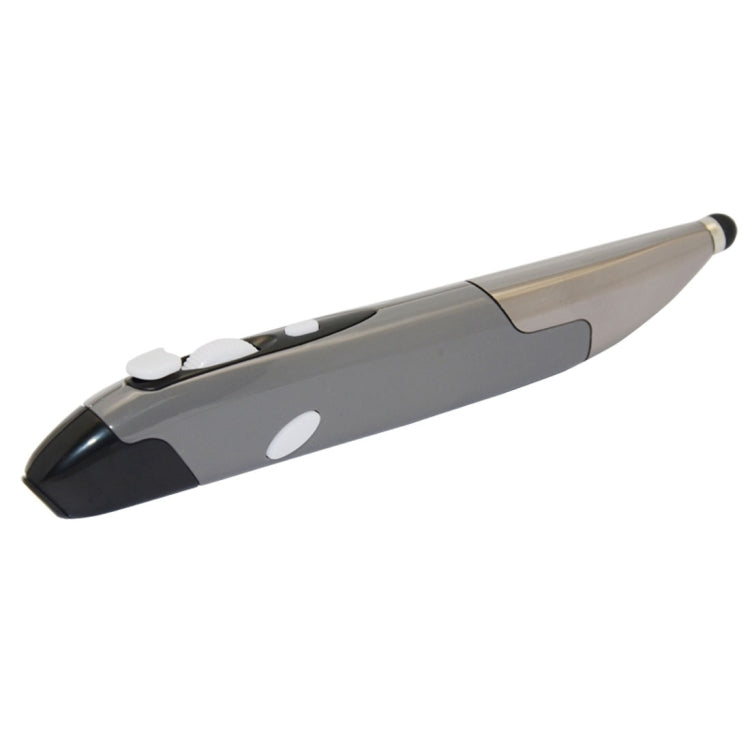 2.4GHz Innovative Pen-style Handheld Wireless Smart Mouse for PC Laptop(Grey) - Wireless Mice by PMC Jewellery | Online Shopping South Africa | PMC Jewellery | Buy Now Pay Later Mobicred