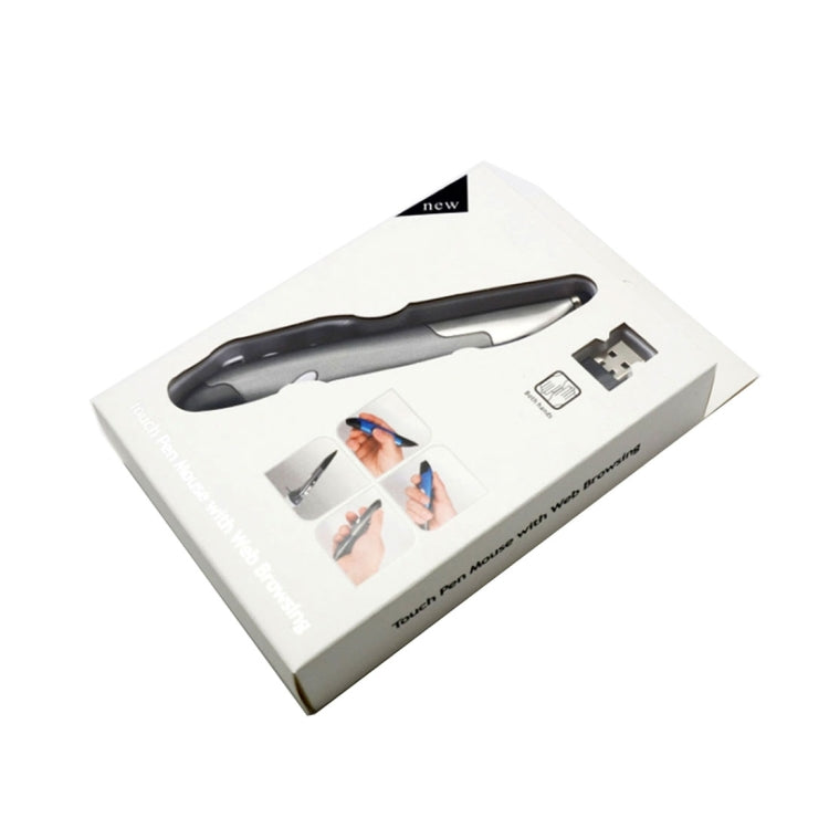 2.4GHz Innovative Pen-style Handheld Wireless Smart Mouse for PC Laptop(Grey) - Wireless Mice by PMC Jewellery | Online Shopping South Africa | PMC Jewellery | Buy Now Pay Later Mobicred