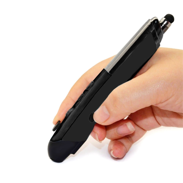 PR-08 2.4G Innovative Pen-style Handheld Wireless Smart Mouse, Effective Distance: 10m(Black) - Wireless Mice by PMC Jewellery | Online Shopping South Africa | PMC Jewellery | Buy Now Pay Later Mobicred
