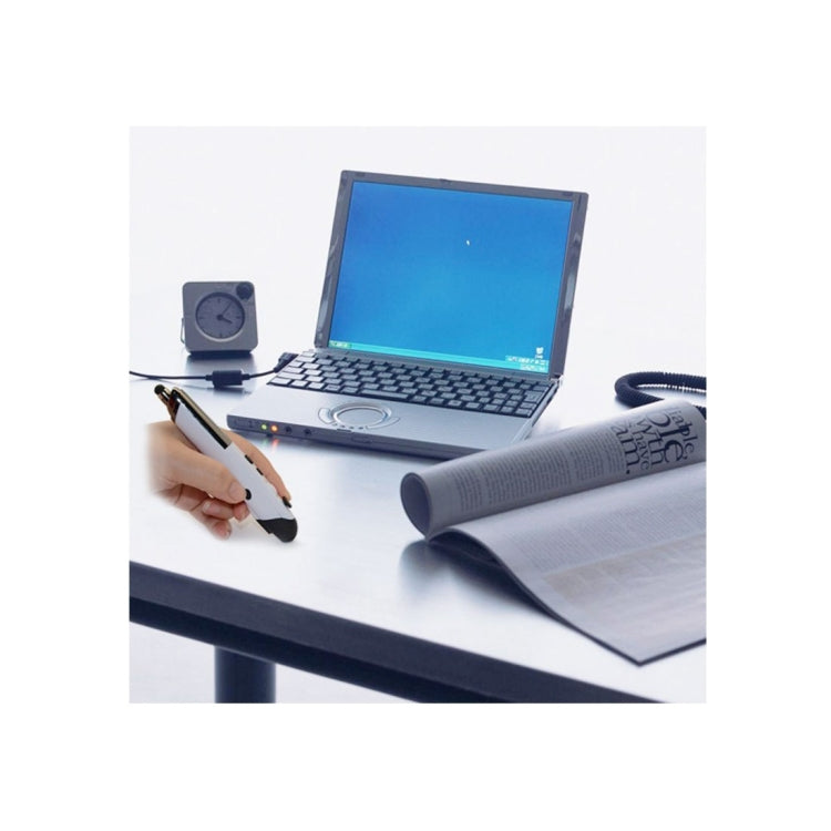 PR-08 2.4G Innovative Pen-style Handheld Wireless Smart Mouse, Effective Distance: 10m(Black) - Wireless Mice by PMC Jewellery | Online Shopping South Africa | PMC Jewellery | Buy Now Pay Later Mobicred