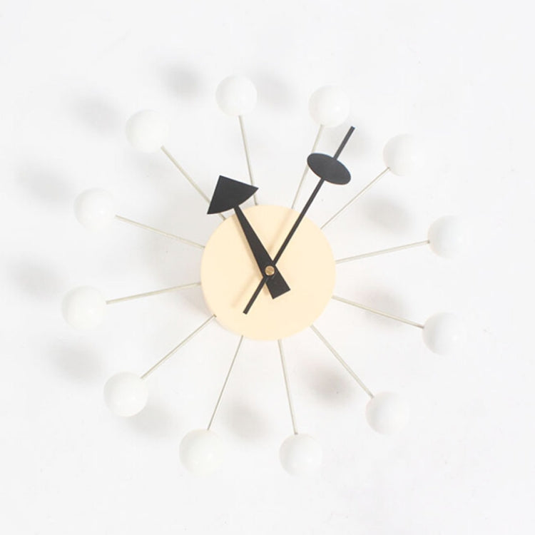 Stylish Background Minimalis Circular Balls Candy Wall Clock Creative Decoration Clock Ferris Wheel Clock(White) - Wall Clock by PMc TechLife | Online Shopping South Africa | PMc TechLife | Buy Now Pay Later Mobicred
