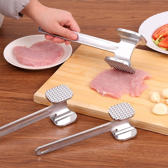 Aluminum Alloy Loose Tenderizers Meat Hammer Steak Pork Kitchen Tools, Large Size: 6.5 x 25.0cm - Gadgets by PMC TechLife | Online Shopping South Africa | PMC TechLife | Buy Now Pay Later Mobicred