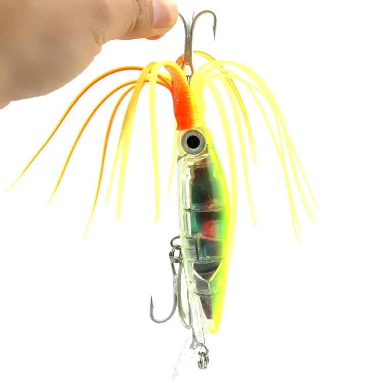HENGJIA Octopus Shape Artificial Fishing Lures Bionic Fishing Bait with Hooks, Length: 14 cm, Random Color Delivery - Fishing Lures by HENGJIA | Online Shopping South Africa | PMC TechLife | Buy Now Pay Later Mobicred