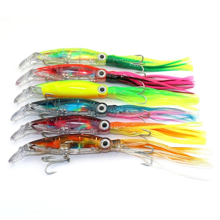 HENGJIA Octopus Shape Artificial Fishing Lures Bionic Fishing Bait with Hooks, Length: 14 cm, Random Color Delivery - Fishing Lures by HENGJIA | Online Shopping South Africa | PMC TechLife | Buy Now Pay Later Mobicred
