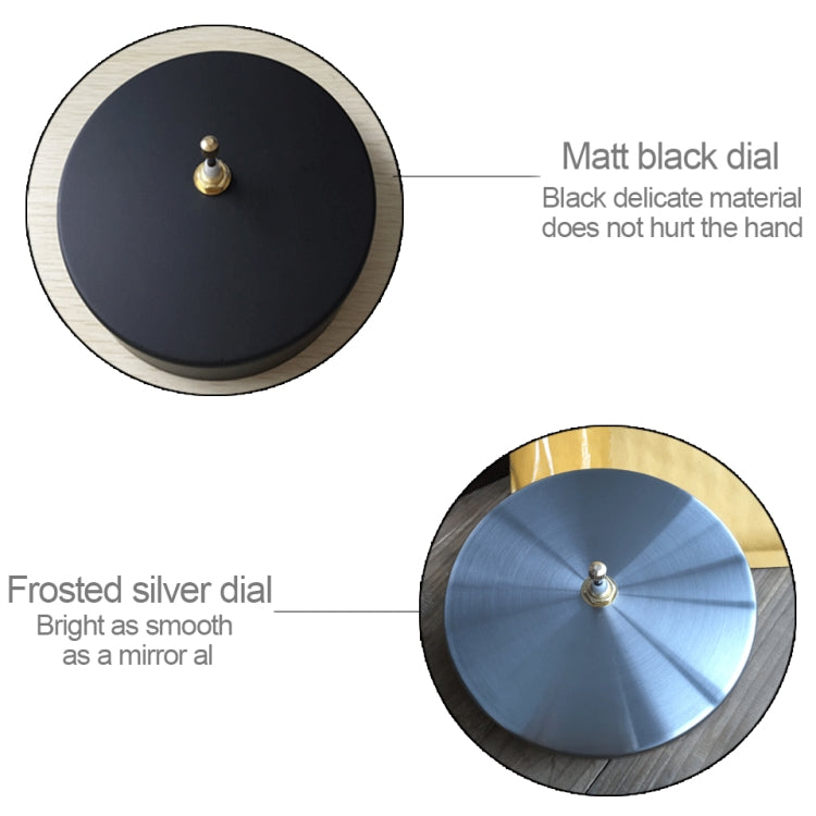 40 inch Creative Living Room Decorative Ticking Wall Clock(Black) - Wall Clock by PMc TechLife | Online Shopping South Africa | PMc TechLife | Buy Now Pay Later Mobicred